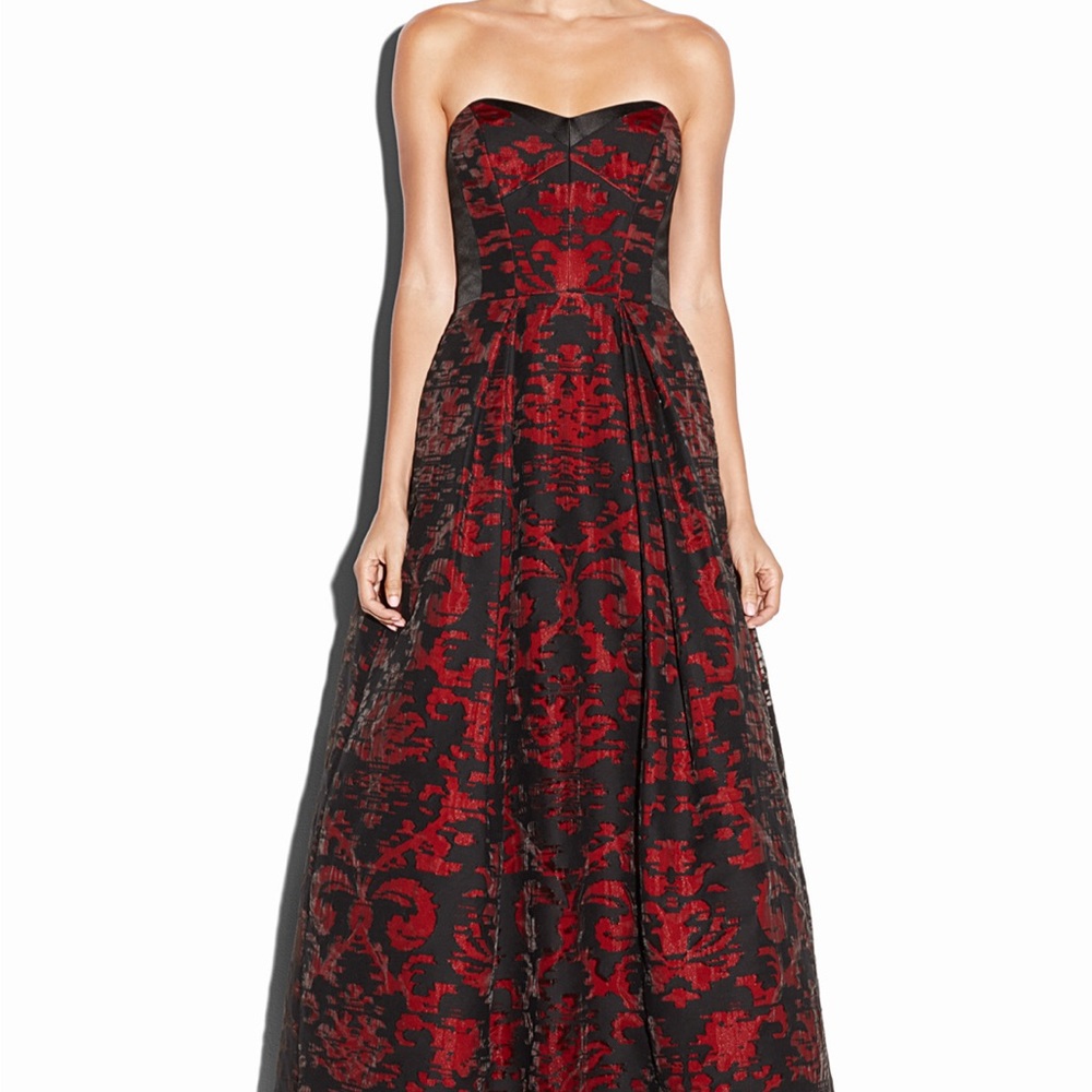 Milly-Red and Black Gown